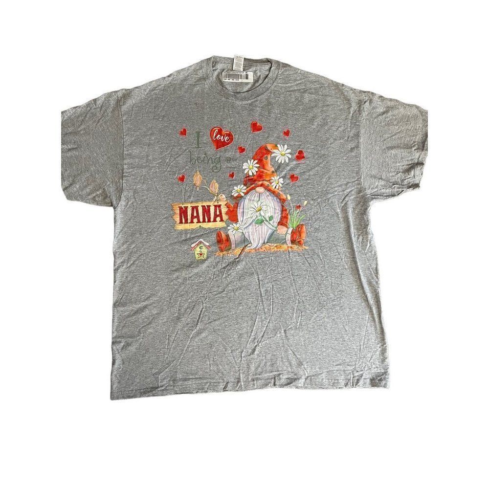 Brand New I Love Being‎ A Nana Summer Short Sleeve Size Large Unisex Tees